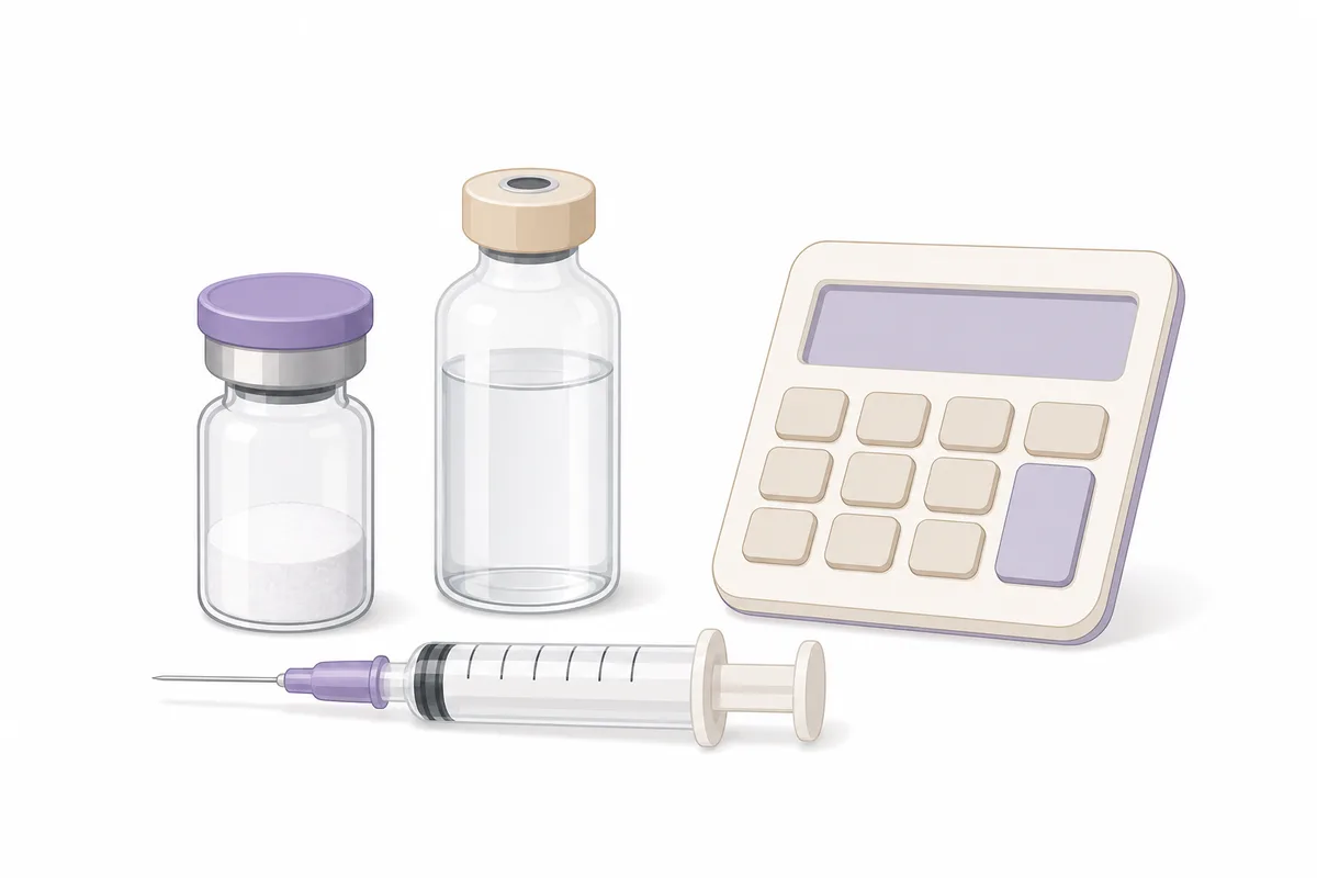 How to Use a Peptide Reconstitution Calculator